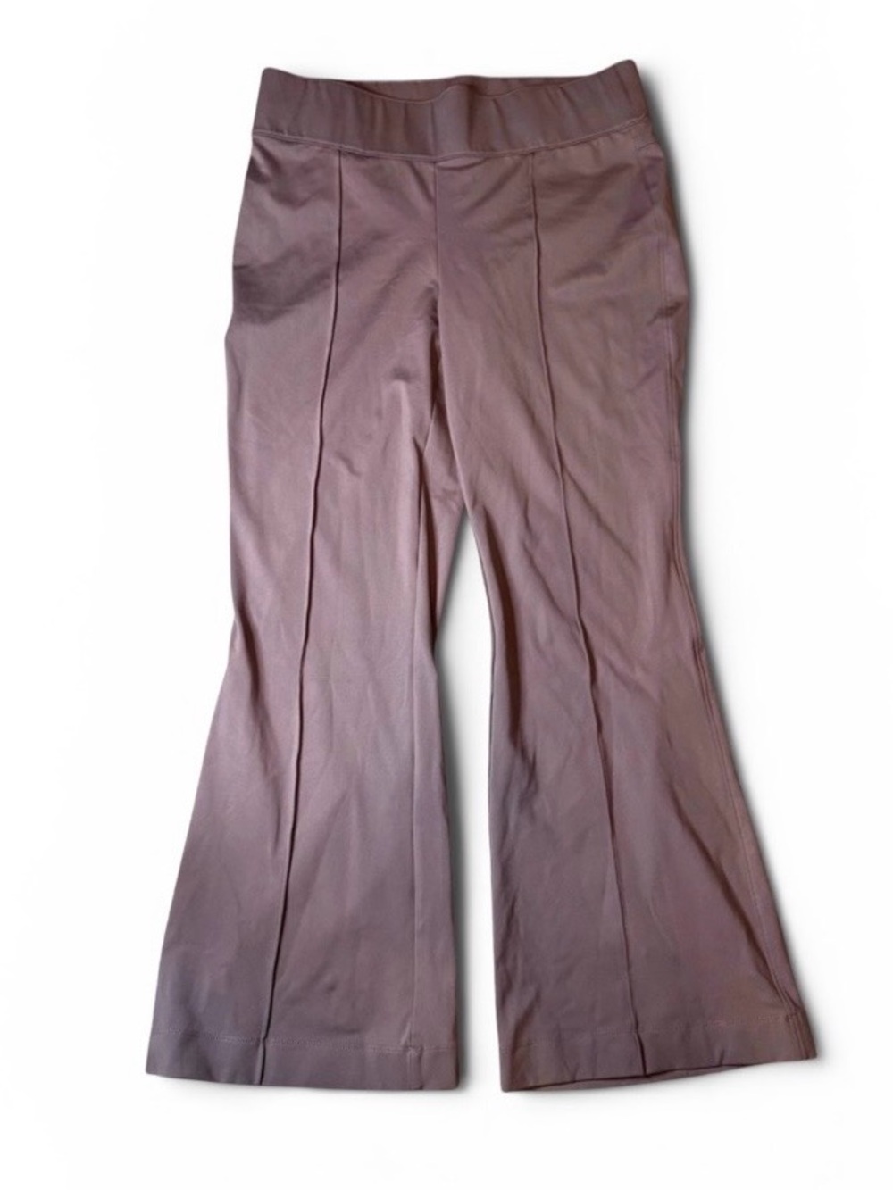 Mondetta Front Seam Flare Leg Mauve/Purple. Pants XL